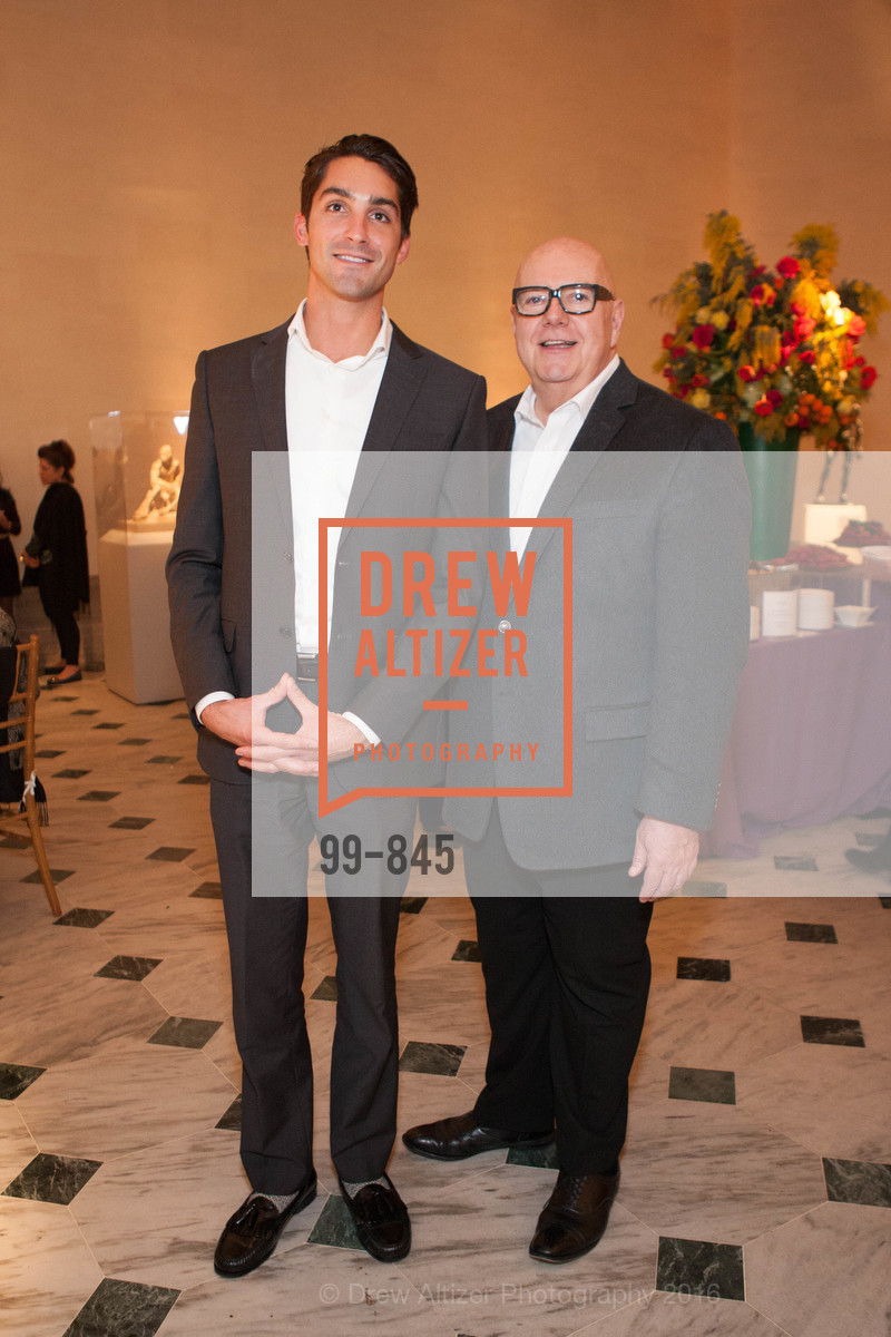 Mitchell Seguin, Robert Atkinson, Pierre Bonnard Donor Reception, Legion of Honor. 2525 Van Ness St, February 4th, 2016, Photo #99-845 Mitchell Seguin, Robert Atkinson, Photo #99-845