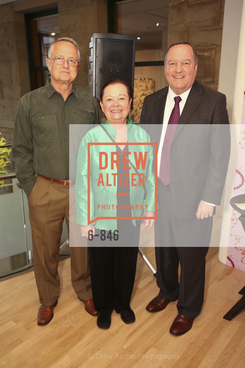 Steve Manchester, Nora Manchester, Phil Faukner, SAN JOSE MUSEUM OF ART'S Spring Opening Reception, San Jose Museum of Art. 110 S Market St, San Jose, CA 95113, March 13th, 2015, Photo #6-846 Steve Manchester, Nora Manchester, Phil Faukner, Photo #6-846