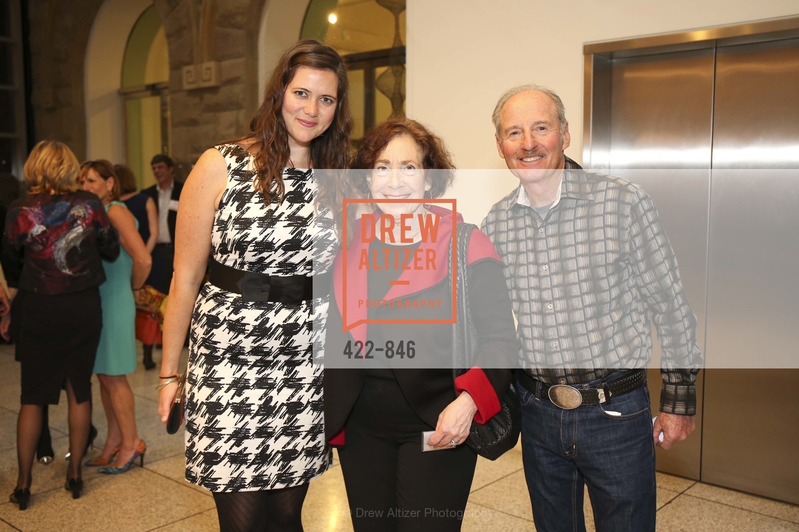Marja van der Loo, Jerry Zimmerman, SAN JOSE MUSEUM OF ART'S Spring Opening Reception, San Jose Museum of Art. 110 S Market St, San Jose, CA 95113, March 13th, 2015, Photo #422-846 Marja van der Loo, Jerry Zimmerman, Photo #422-846