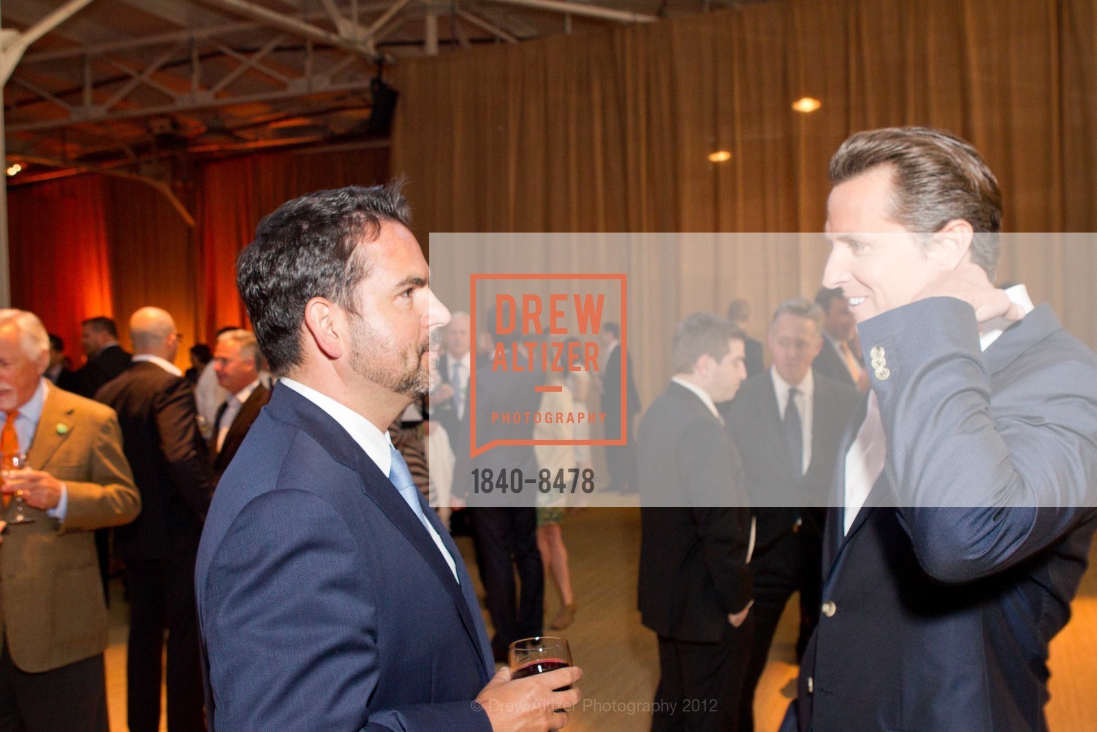 Nathan Ballard, Gavin Newsom, 2012 Tipping Point Benefit, US, May 10th, 2012, Photo #1840-8478 Nathan Ballard, Gavin Newsom, Photo #1840-8478