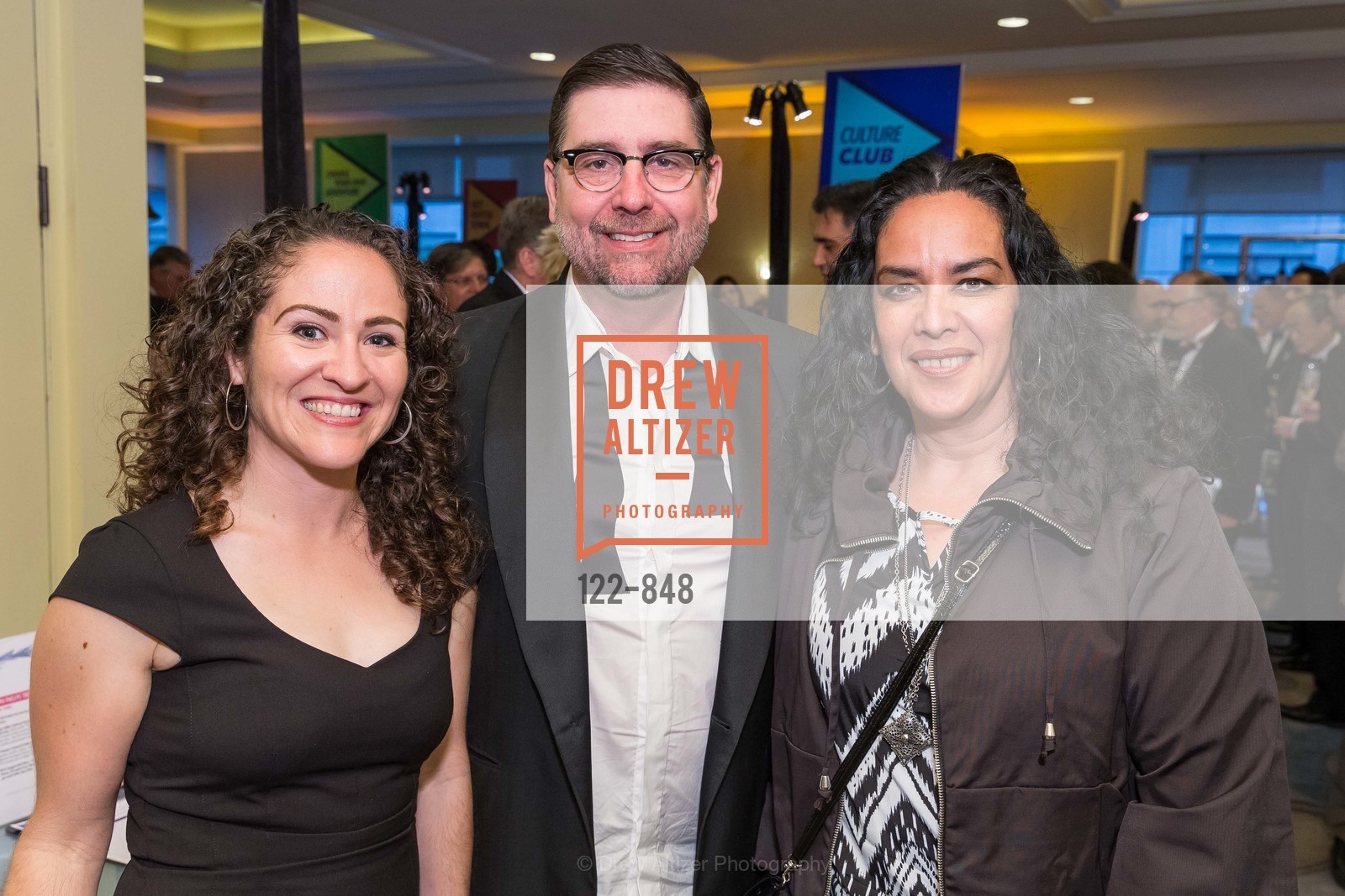 Sarita Ocon, Mark Rucker, Catherine Castellanos, CAL SHAKES GALA 2015: Play It Forward, US, March 15th, 2015, Photo #122-848 Sarita Ocon, Mark Rucker, Catherine Castellanos, Photo #122-848