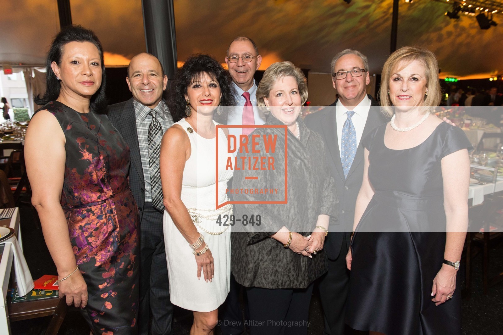 Brad Ehikian, Pam Ehikian, Dorothea Nawas, Soli Nawas, Carol Seiler Roberts, Richard Seiler, Susan Seiler, Photo #429-849
