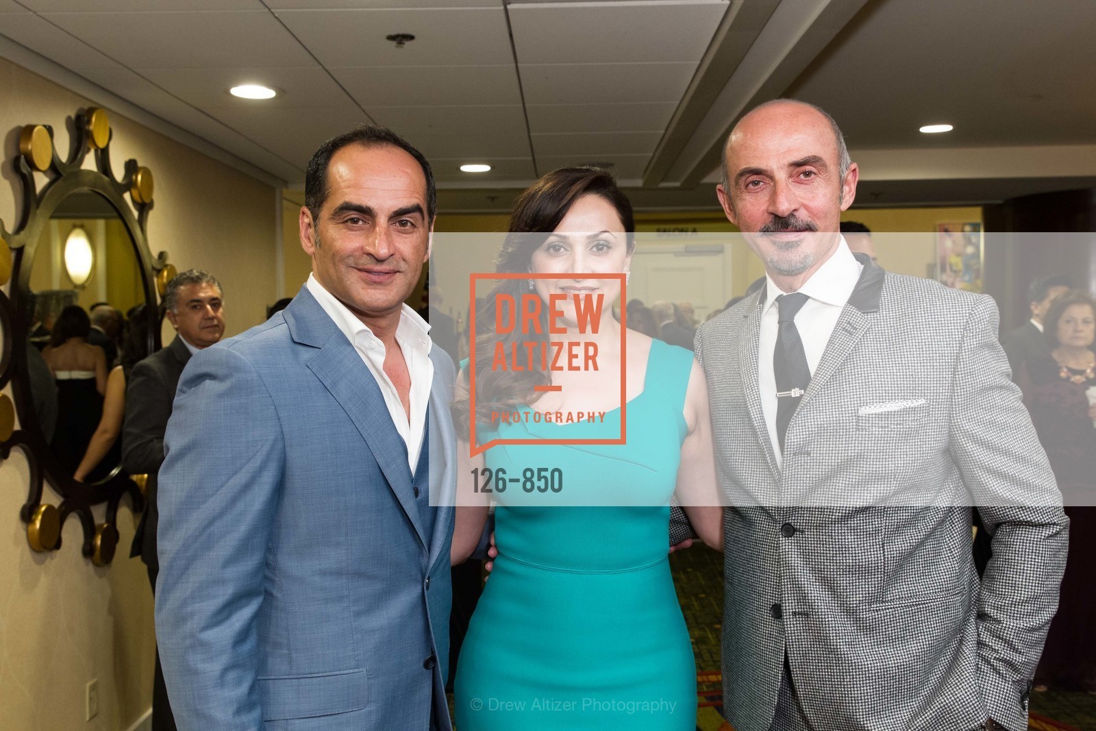 Navid Negahban, Bita Daryabari, Shaun Toub, PARS EQUALITY CENTER'S 5th Annual Nowruz Gala, US, March 15th, 2015, Photo #126-850 Navid Negahban, Bita Daryabari, Shaun Toub, Photo #126-850