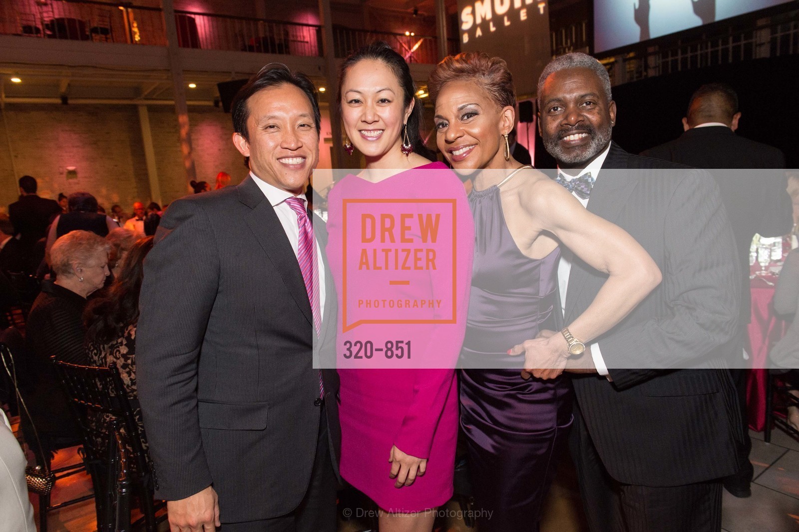 David Chiu, Candace Chen, Renel Brooks-Moon, Tommie Moon, SMUIN Ballet's UNFORGETTABLE Gala, US, March 16th, 2015, Photo #320-851 David Chiu, Candace Chen, Renel Brooks-Moon, Tommie Moon, Photo #320-851