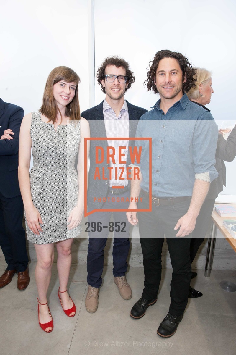 Nicole Halmi, Jason Groats, Aaron Feinberg, BONHAMS Presents Made in California and Contemporary Art Auction Highlights at NEON LABS, US, March 18th, 2015, Photo #296-852 Nicole Halmi, Jason Groats, Aaron Feinberg, Photo #296-852