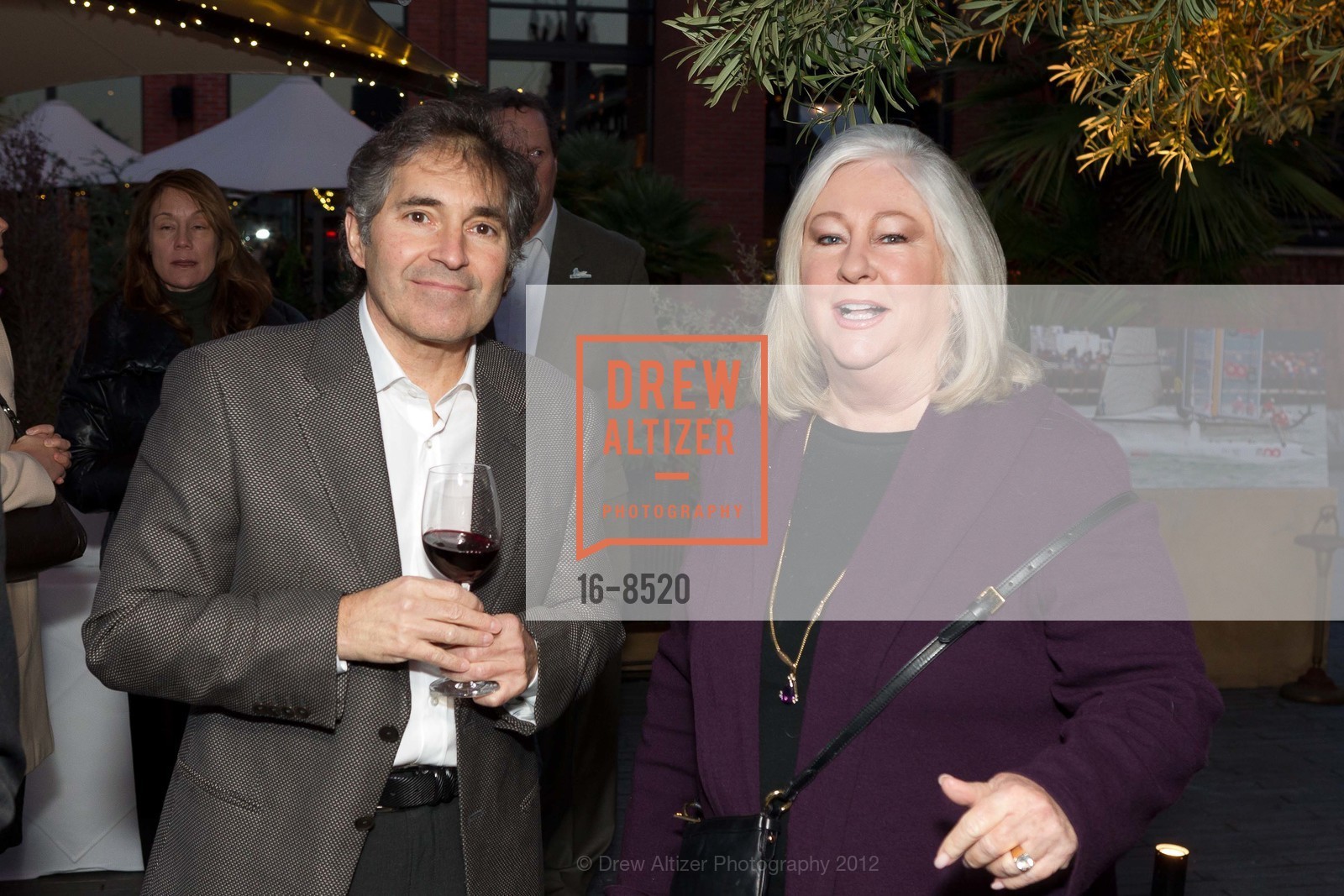 Maurice Lombardo, Michelle Puccinelli, AMERICA'S CUP EVENT AUTHORITY Hosts Cocktails Celebrating the 34th America's Cup at EPIC Roasthouse, US, February 15th, 2012, Photo #16-8520 Maurice Lombardo, Michelle Puccinelli, Photo #16-8520