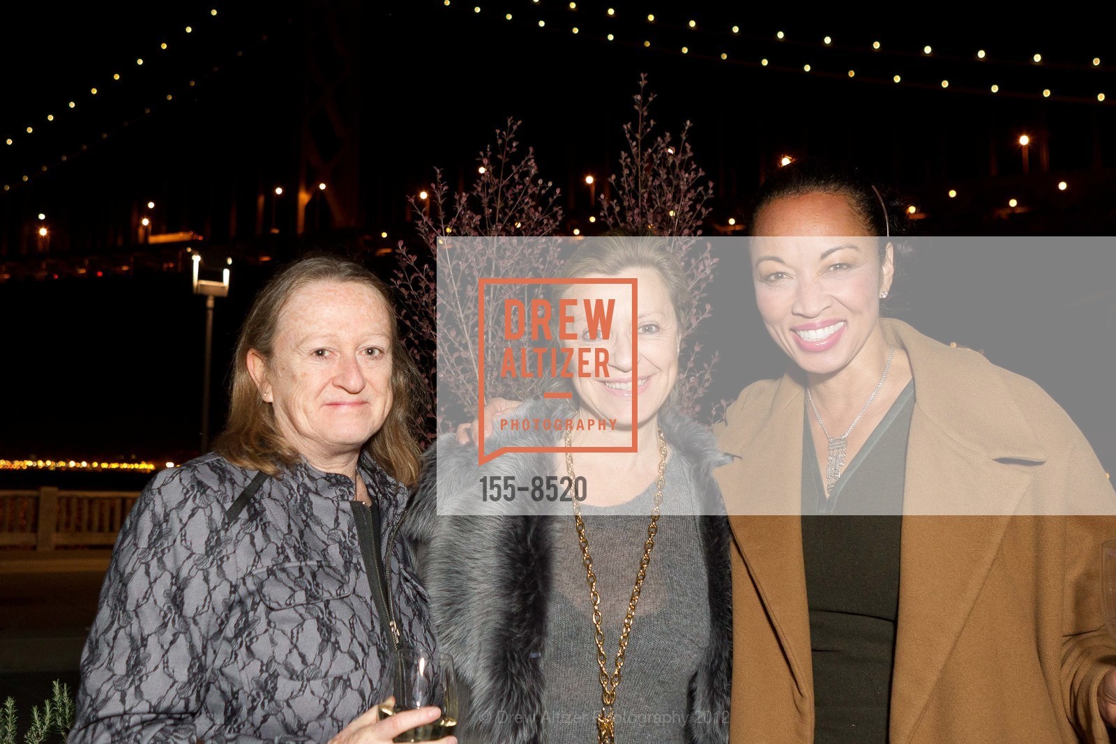 Jane Eagleson, Christine Belanger, Nita Howard, AMERICA'S CUP EVENT AUTHORITY Hosts Cocktails Celebrating the 34th America's Cup at EPIC Roasthouse, US, February 15th, 2012, Photo #155-8520 Jane Eagleson, Christine Belanger, Nita Howard, Photo #155-8520