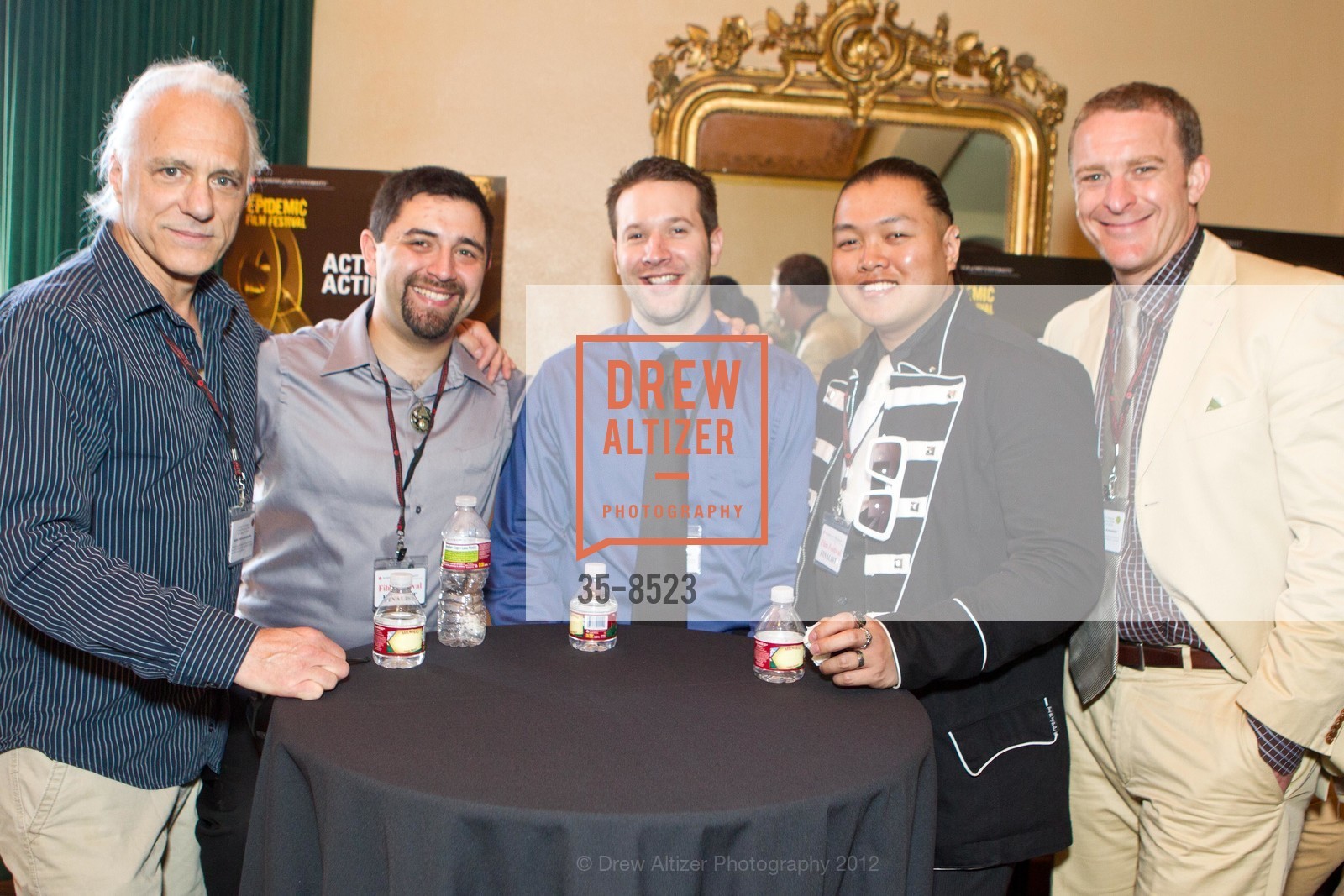 Andy Ruben, Lito Briano, Ben Stephens, Charlie Max, Damon Sperber, ACADEMY OF ART UNIVERSITY 2012 Epidemic Film Festival, US, May 11th, 2012, Photo #35-8523 Andy Ruben, Lito Briano, Ben Stephens, Charlie Max, Damon Sperber, Photo #35-8523