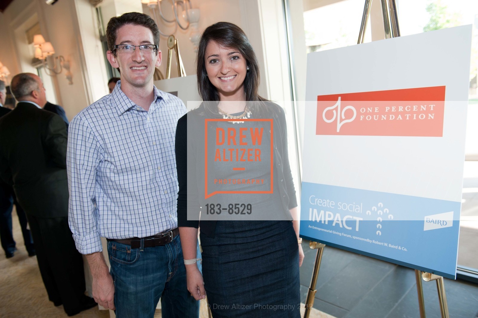Daniel Kaufman, Lana Volftsun, Create Social Impact: An Entrepreneurial Giving Forum, Sponsored by ROBERT W. BAIRD & CO., US, May 24th, 2012, Photo #183-8529 Daniel Kaufman, Lana Volftsun, Photo #183-8529