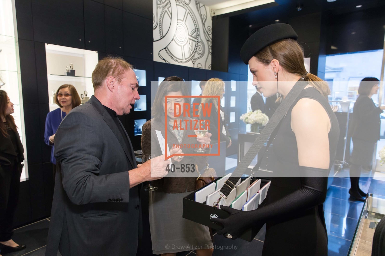 Richard McNulty, Brenda Kwee McNulty, Montblanc & DEPARTURES Philanthropy Honors Reception, US, March 19th, 2015, Photo #40-853 Richard McNulty, Brenda Kwee McNulty, Photo #40-853