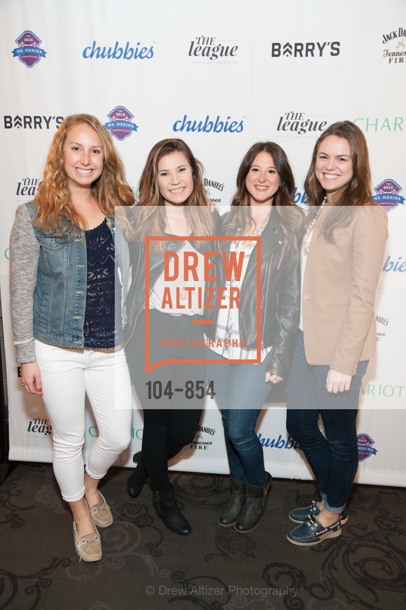 Jessica Seitz, Abby Gabor, Jackie Rebrovic, Alex Genetti, The 2015 MR. MARINA Competition, US, March 19th, 2015, Photo #104-854 Jessica Seitz, Abby Gabor, Jackie Rebrovic, Alex Genetti, Photo #104-854