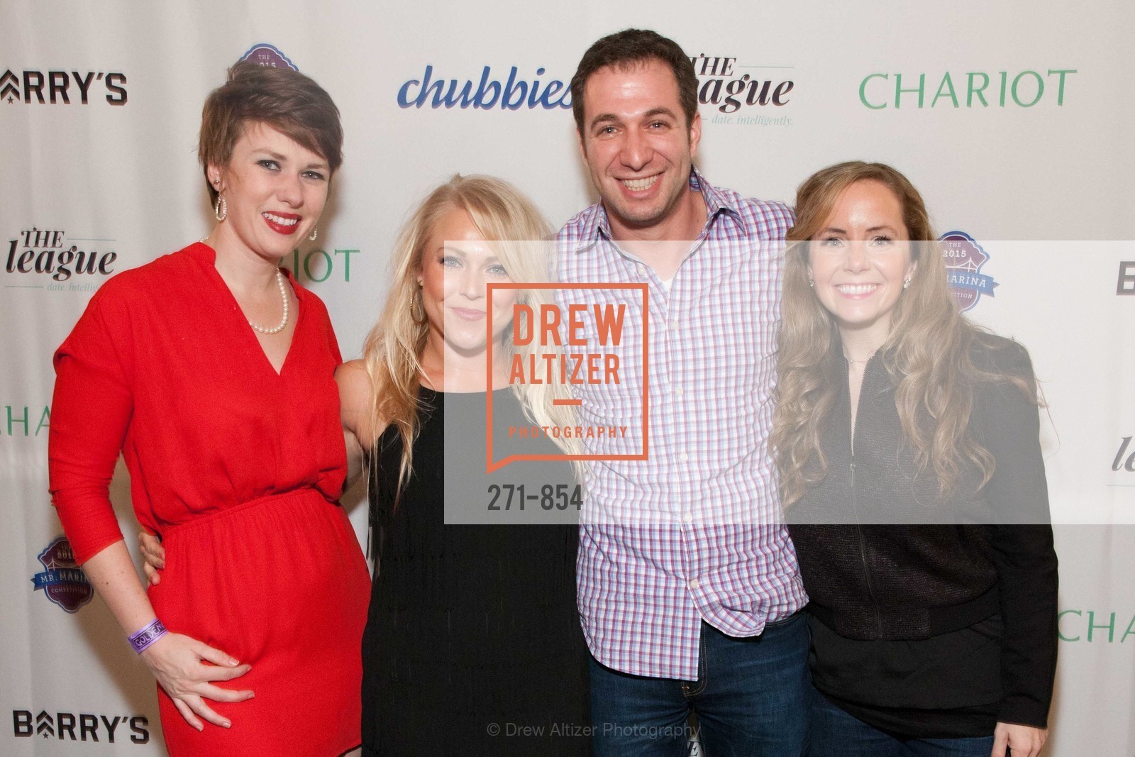 Maureen Botoman, Monika Justaner, Adam Rosenberg, Amanda Branting, The 2015 MR. MARINA Competition, US, March 19th, 2015, Photo #271-854 Maureen Botoman, Monika Justaner, Adam Rosenberg, Amanda Branting, Photo #271-854