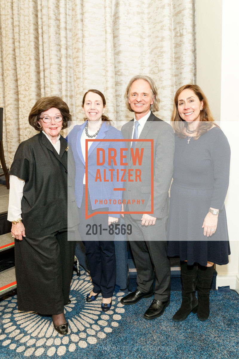 Barbara Campisi, Allison Kurian, Oliver Dorigo, Naomi Chavez-Peters, Stanford's Women's Health Luncheon 2018 - South Bay, Fairmont San Jose. 170 South Market St, Photo #201-8569 Barbara Campisi, Allison Kurian, Oliver Dorigo, Naomi Chavez-Peters, Photo #201-8569