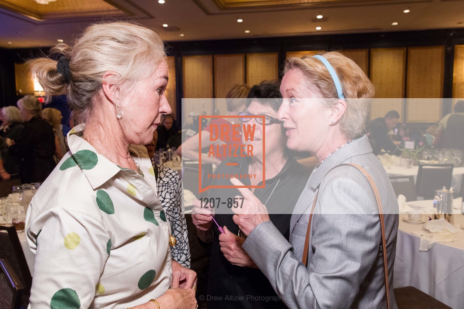 Susie Tompkins Buell, Barbara Carlson, Lisa Peters, NARAL San Francisco Power of Choice Luncheon, US, March 20th, 2015, Photo #1207-857 Susie Tompkins Buell, Barbara Carlson, Lisa Peters, Photo #1207-857