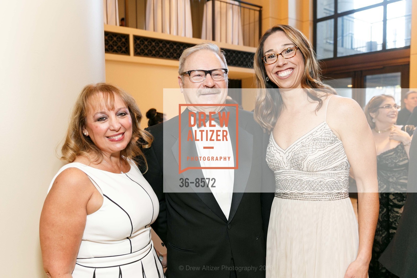 Lynn Nicholson, Al Royse, Megan Winters, HAPFS's A Greek Odyssey at The Bently Reserve 2018, The Bently Reserve. 301 Battery St, March 24th, 2018, Photo #36-8572 Lynn Nicholson, Al Royse, Megan Winters, Photo #36-8572
