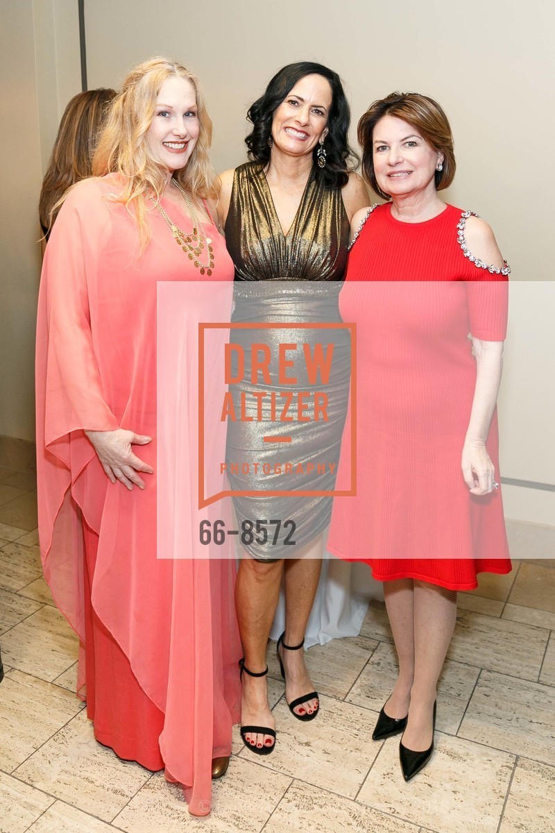 Jackie Donaho, Debbie Harrison, Lorin Flynn Marsal, HAPFS's A Greek Odyssey at The Bently Reserve 2018, The Bently Reserve. 301 Battery St, March 24th, 2018, Photo #66-8572 Jackie Donaho, Debbie Harrison, Lorin Flynn Marsal, Photo #66-8572