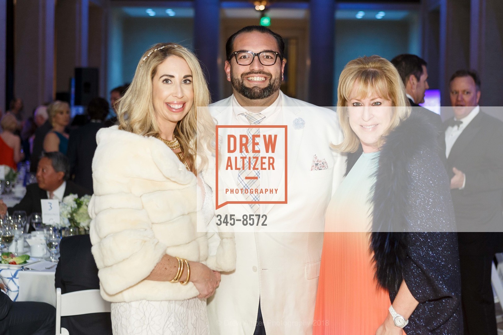 Cortney Laugesen, Oscar Orozco, Debbie Sharp, HAPFS's A Greek Odyssey at The Bently Reserve 2018, The Bently Reserve. 301 Battery St, March 24th, 2018, Photo #345-8572 Cortney Laugesen, Oscar Orozco, Debbie Sharp, Photo #345-8572