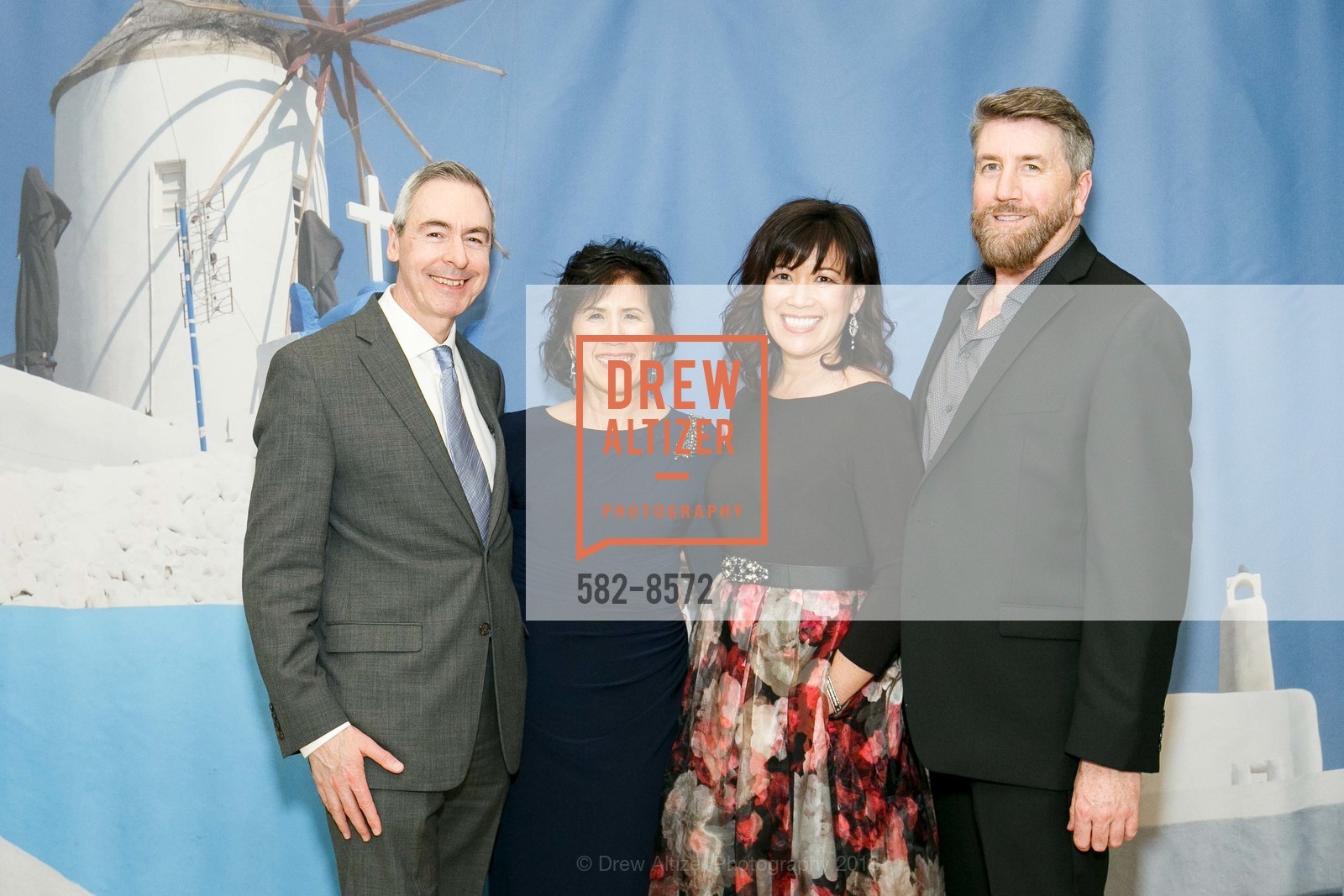 Keith Pratt, Elizabeth Pratt, Lucy Sam, Erik Sam, HAPFS's A Greek Odyssey at The Bently Reserve 2018, The Bently Reserve. 301 Battery St, March 24th, 2018, Photo #582-8572 Keith Pratt, Elizabeth Pratt, Lucy Sam, Erik Sam, Photo #582-8572