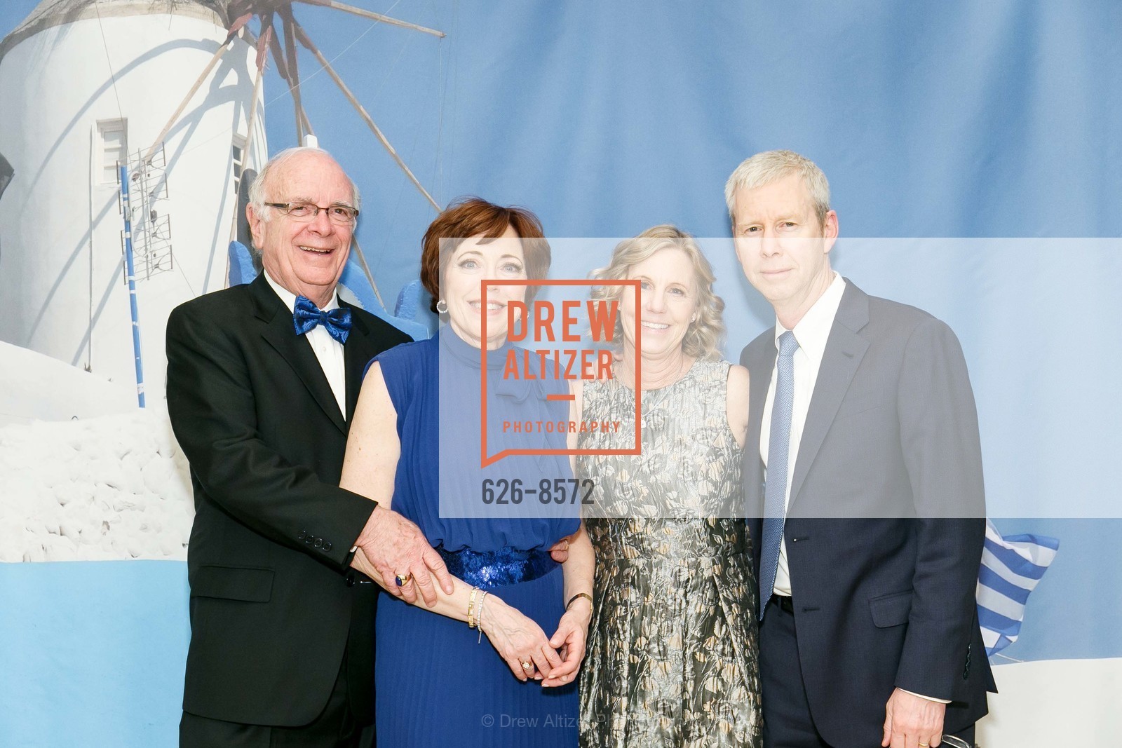 Michael Murray, Betsy Jo Murray, Julie Borden, James Borden, HAPFS's A Greek Odyssey at The Bently Reserve 2018, The Bently Reserve. 301 Battery St, March 24th, 2018, Photo #626-8572 Michael Murray, Betsy Jo Murray, Julie Borden, James Borden, Photo #626-8572
