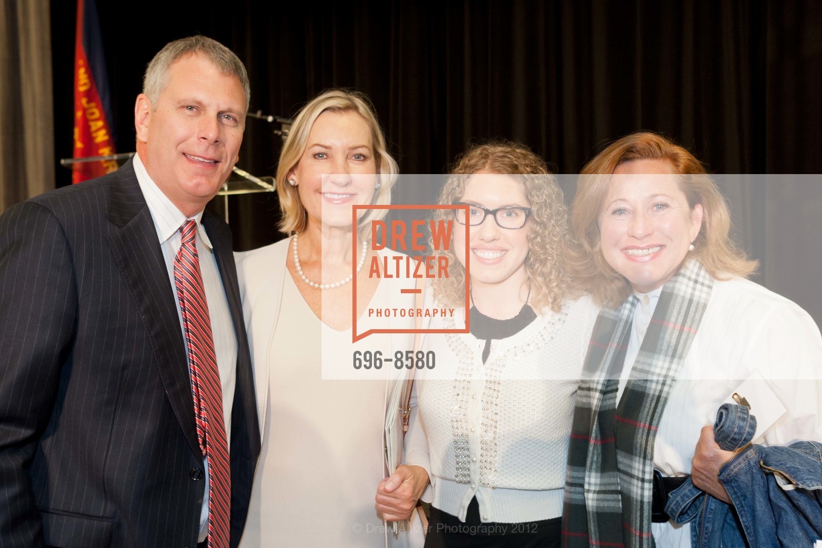 Ernst Bauer, Katherine Lawrence, Erica Lawrence, Maria Felice Cunningham, Photo #696-8580