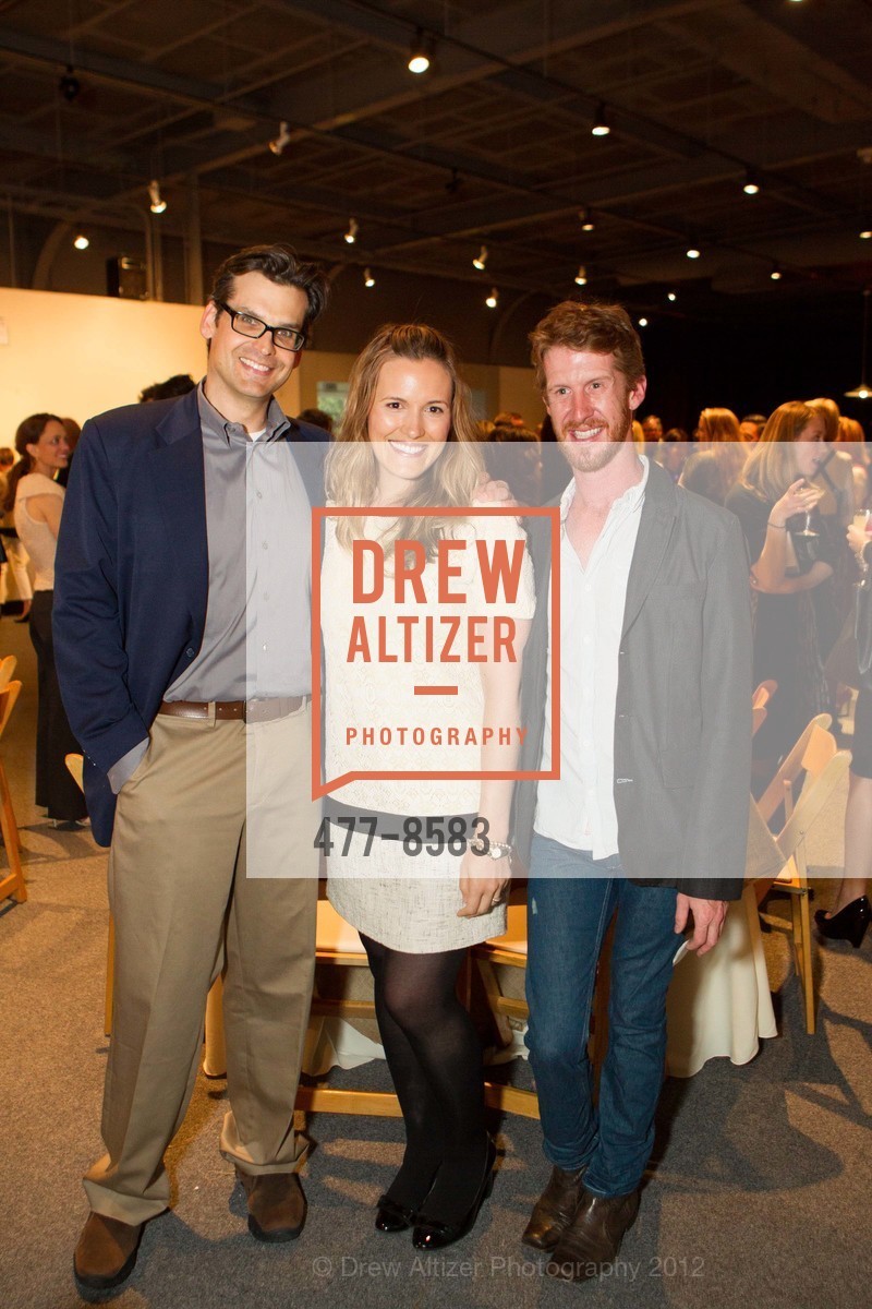 Jim Hastings, Erin Hastings, Nathan Larramendy, 2012 Benefit Art Auction HEADLANDS AT 30, US, June 6th, 2012, Photo #477-8583 Jim Hastings, Erin Hastings, Nathan Larramendy, Photo #477-8583
