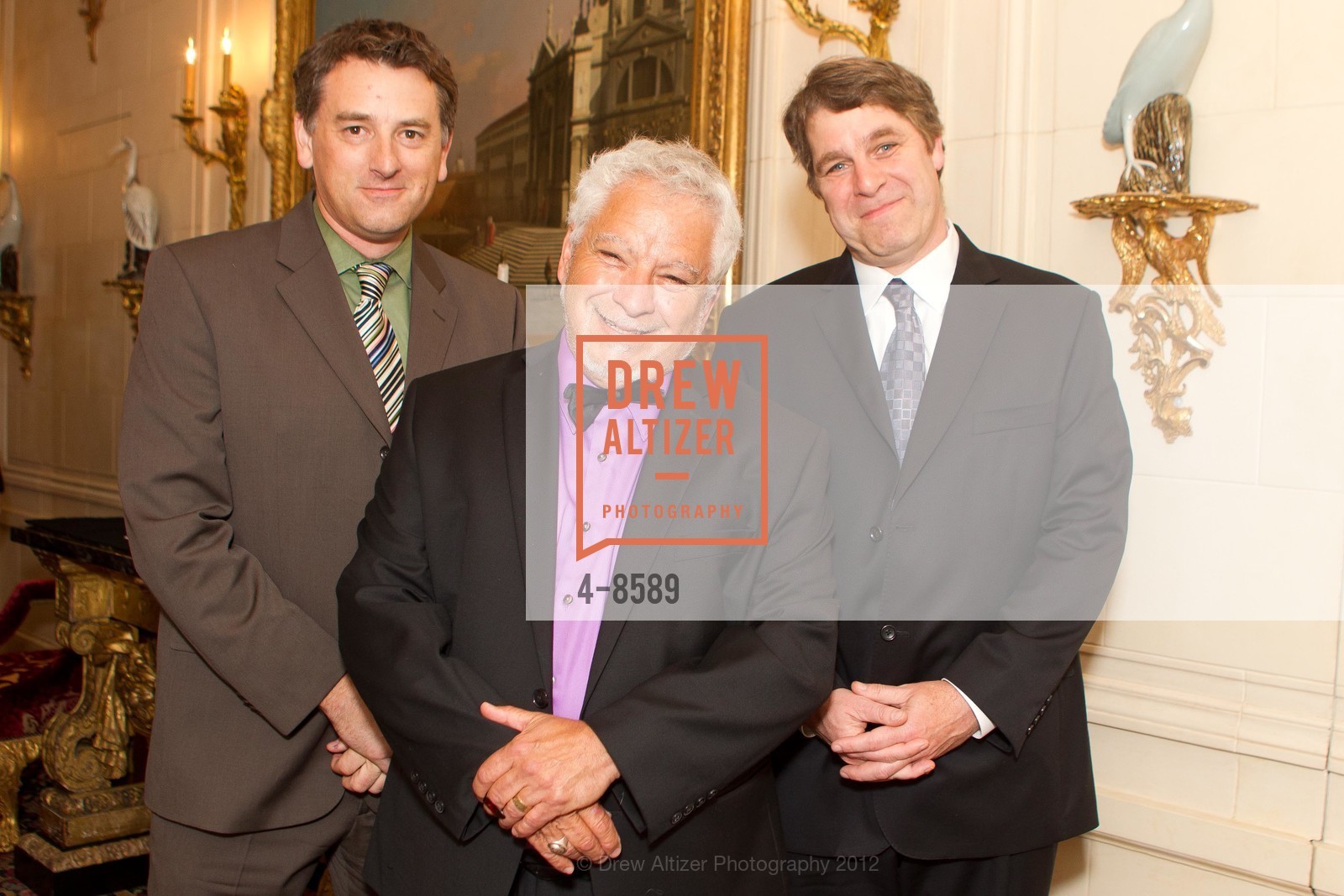 Jeff Kaliss, Michael Zwiebach, GETTY Hosts SAN FRANCISCO CLASSICAL VOICE Evening with Hilary Hahn, US, May 23rd, 2012, Photo #4-8589 Jeff Kaliss, Michael Zwiebach, Photo #4-8589