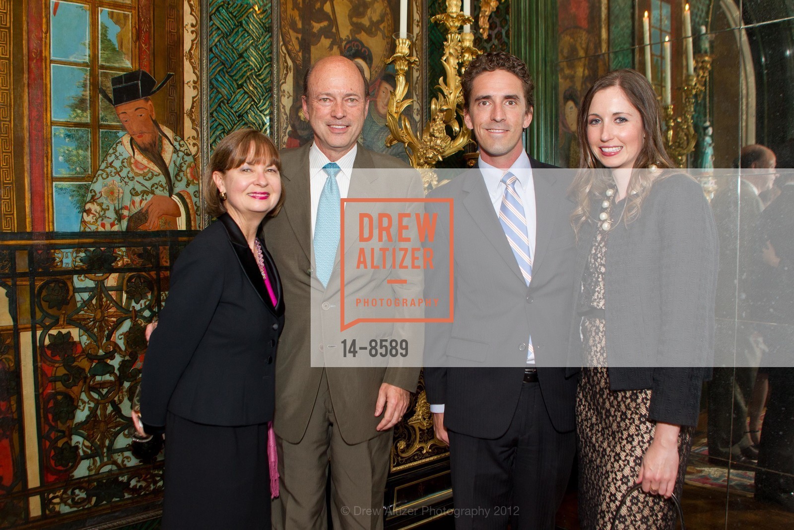 Anne Dillen, Mark Dillen, Matthew Wagner, Katharine Murphy, GETTY Hosts SAN FRANCISCO CLASSICAL VOICE Evening with Hilary Hahn, US, May 23rd, 2012, Photo #14-8589 Anne Dillen, Mark Dillen, Matthew Wagner, Katharine Murphy, Photo #14-8589
