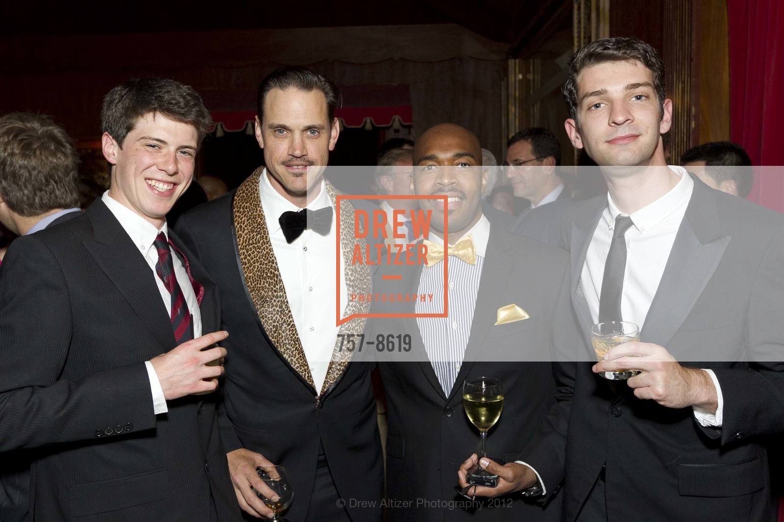 Jake Isaac, Robert Mailer Anderson, Eric Harland, Sam Bartos, SF JAZZ 2012 Gala, US, May 4th, 2012, Photo #757-8619 Jake Isaac, Robert Mailer Anderson, Eric Harland, Sam Bartos, Photo #757-8619
