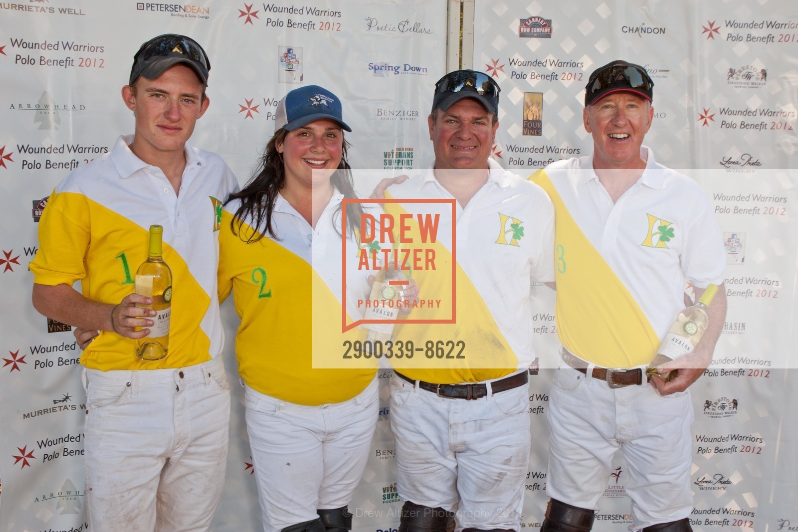 Jimmy Wright, Brooke Faber, Erik Wright, Jef Graham, Third Annual WOUNDED WARRIORS Polo Benefit 2012, Menlo Circus Club. 190 Park Lane, September 9th, 2012, Photo #2900339-8622 Jimmy Wright, Brooke Faber, Erik Wright, Jef Graham, Photo #2900339-8622