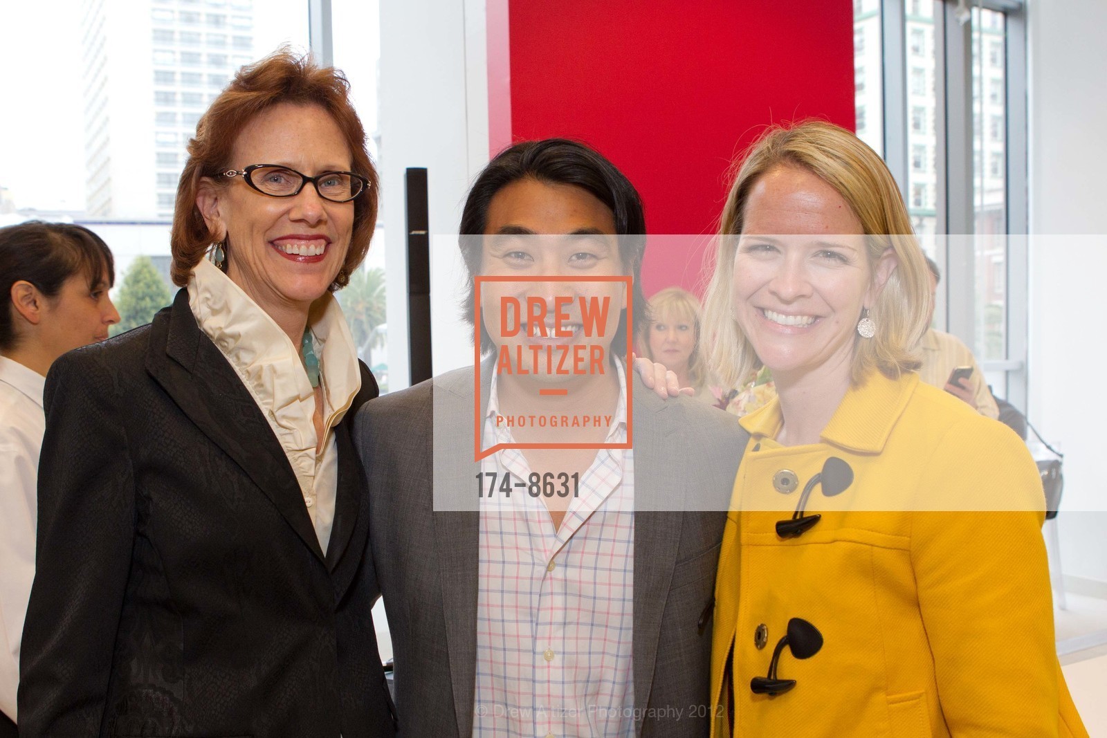 MeMe Pederson, Andrew Chun, Jan Wiginton, YIGIT PURA'S Tout Sweet Pâtisserie VIP party, US, September 5th, 2012, Photo #174-8631 MeMe Pederson, Andrew Chun, Jan Wiginton, Photo #174-8631