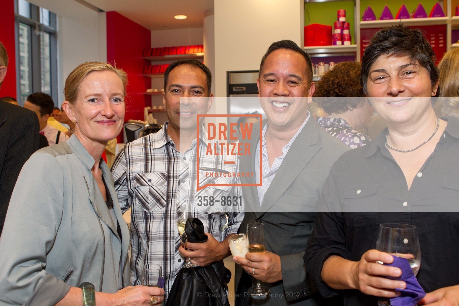 Margaret Teskey, Luis Ornelas, Joe Lucero, Kim Lembo, YIGIT PURA'S Tout Sweet Pâtisserie VIP party, US, September 5th, 2012, Photo #358-8631 Margaret Teskey, Luis Ornelas, Joe Lucero, Kim Lembo, Photo #358-8631