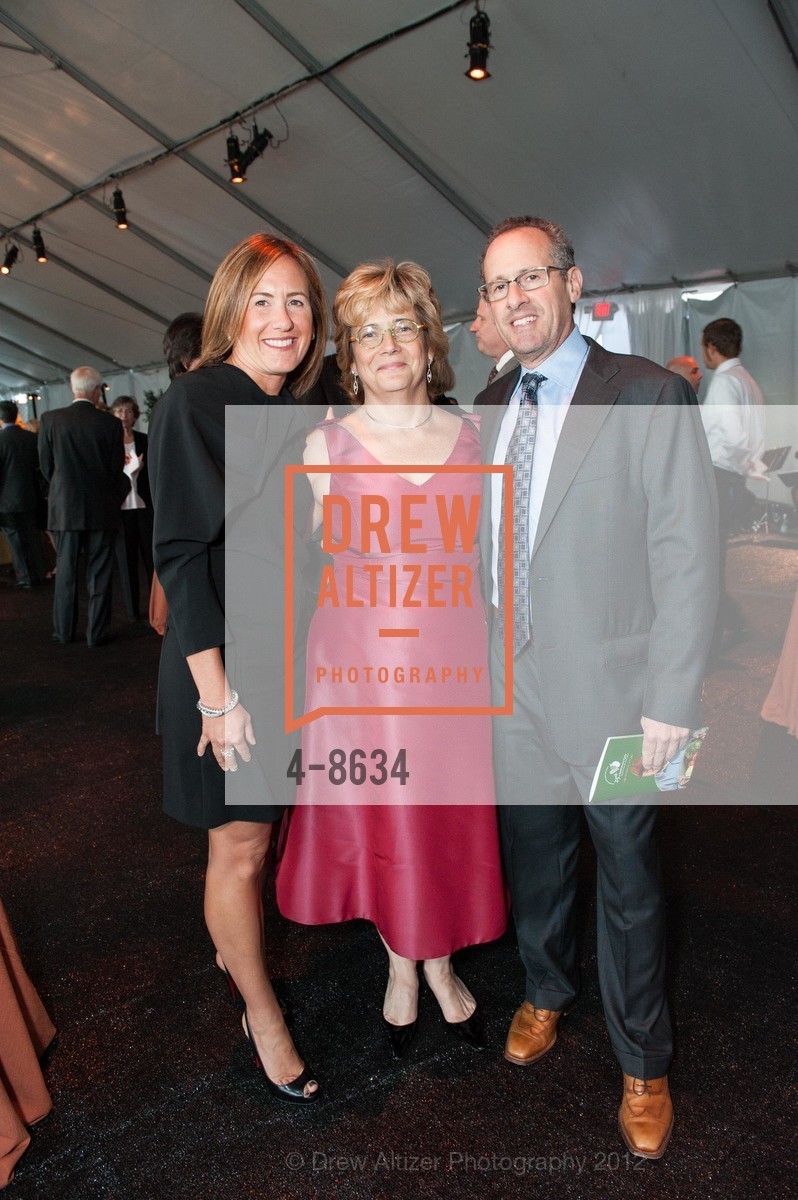Sara Hirsch, Radha Stern, Russell Hirsch, San Francisco and Marin Food Banks' 25th Anniversary Gala, US, October 20th, 2012, Photo #4-8634 Sara Hirsch, Radha Stern, Russell Hirsch, Photo #4-8634