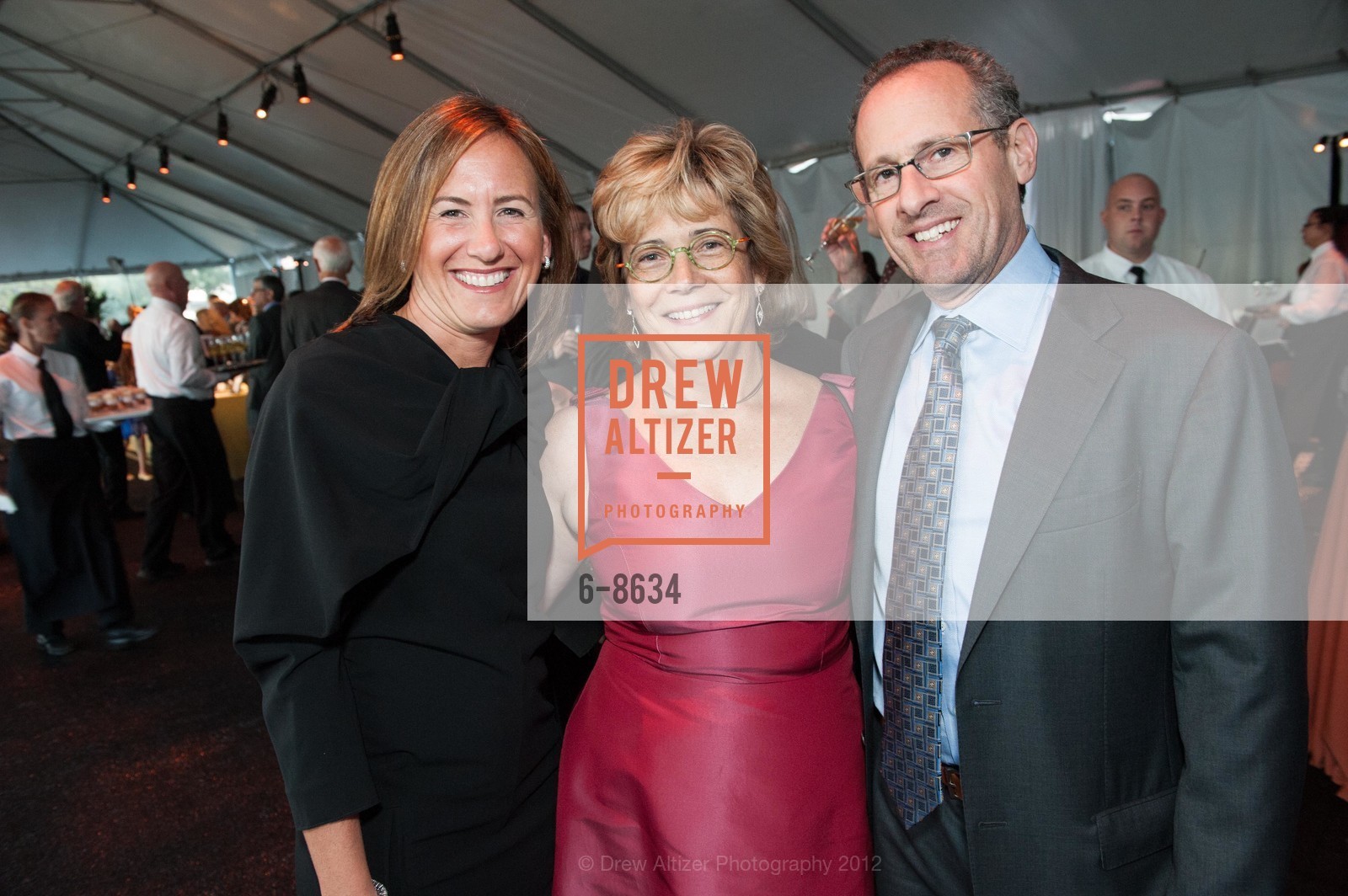 Sara Hirsch, Radha Stern, Russell Hirsch, San Francisco and Marin Food Banks' 25th Anniversary Gala, US, October 20th, 2012, Photo #6-8634 Sara Hirsch, Radha Stern, Russell Hirsch, Photo #6-8634