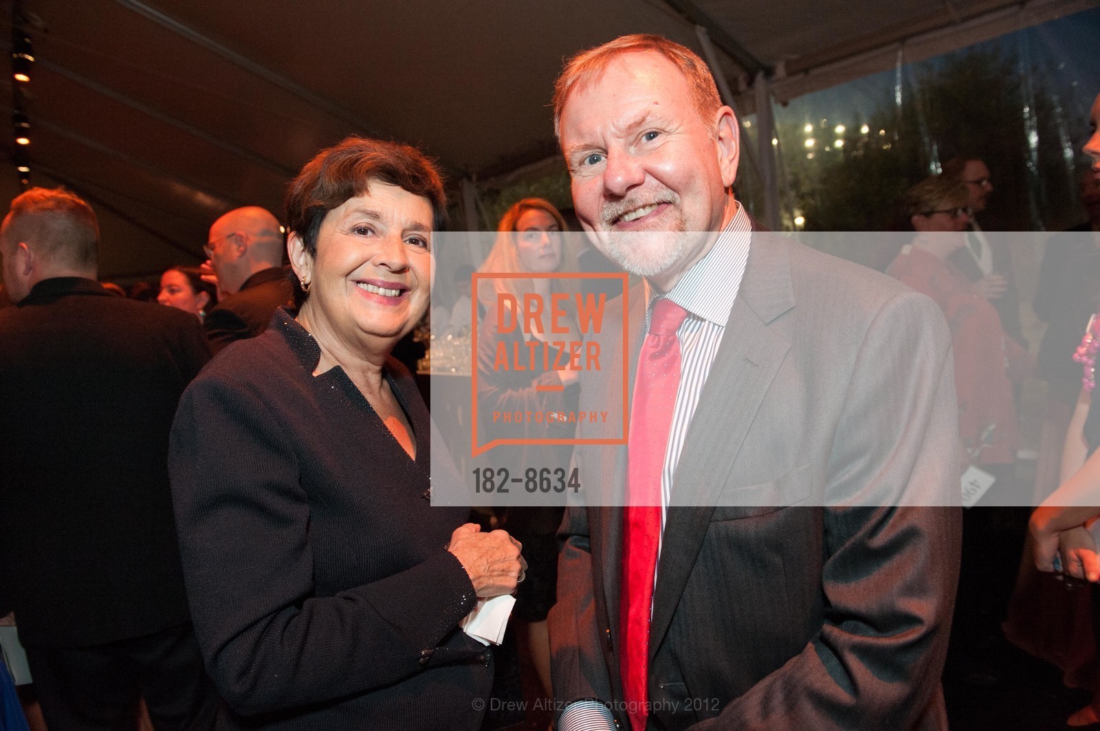 Aida Alvarez, Ray Baxter, San Francisco and Marin Food Banks' 25th Anniversary Gala, US, October 20th, 2012, Photo #182-8634 Aida Alvarez, Ray Baxter, Photo #182-8634