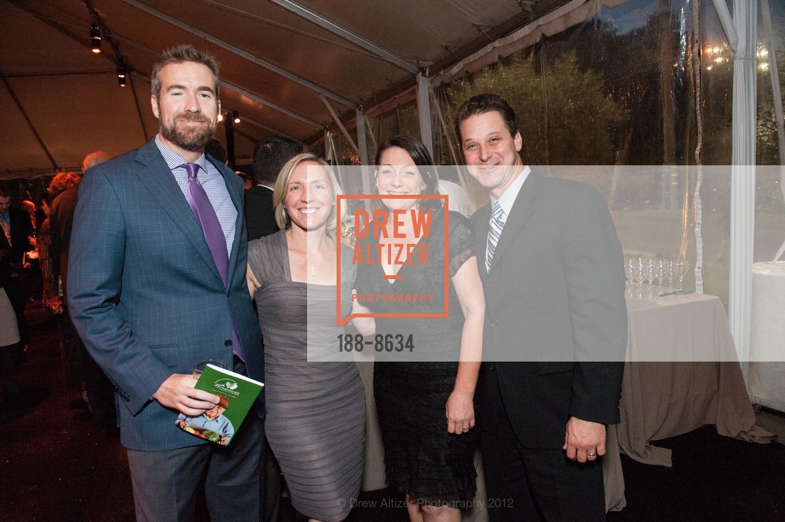 Ian Boyd, Andrea Freeman, Monique Rutter, Bill Fenner, San Francisco and Marin Food Banks' 25th Anniversary Gala, US, October 20th, 2012, Photo #188-8634 Ian Boyd, Andrea Freeman, Monique Rutter, Bill Fenner, Photo #188-8634