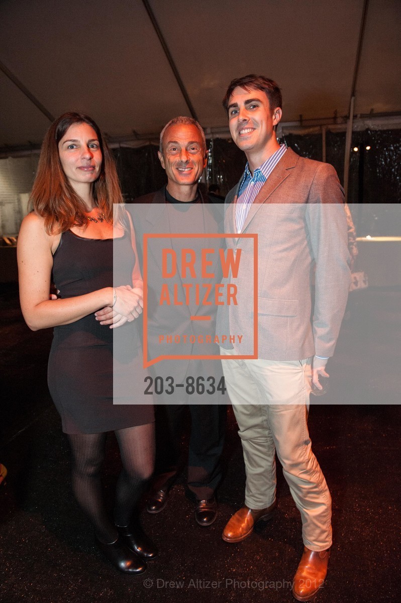 Leila Mavris, Antonio Piazza, Alexander George, San Francisco and Marin Food Banks' 25th Anniversary Gala, US, October 20th, 2012, Photo #203-8634 Leila Mavris, Antonio Piazza, Alexander George, Photo #203-8634