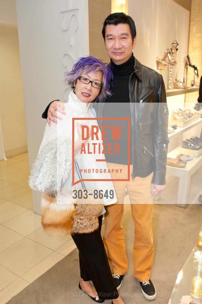 Frances Hong, Kevin Hong, SAKS FIFTH AVENUE & San Francisco Opera Guild - A Night of Shoe-Lovers, US, February 1st, 2012, Photo #303-8649 Frances Hong, Kevin Hong, Photo #303-8649