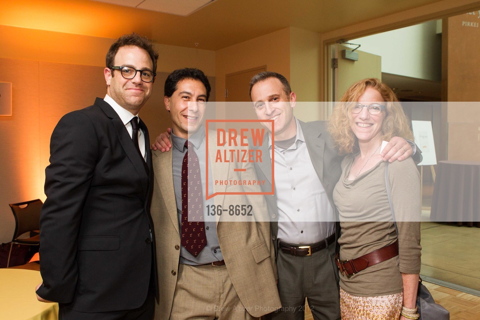 Paul Adelstein, Charles Margulis, Kenneth Doane, Mary Doane, CENTER FOR ENVIRONMENTAL HEALTH 2012 Annual Gala, Jewish Community Center. 3200 California Street, September 10th, 2012, Photo #136-8652 Paul Adelstein, Charles Margulis, Kenneth Doane, Mary Doane, Photo #136-8652
