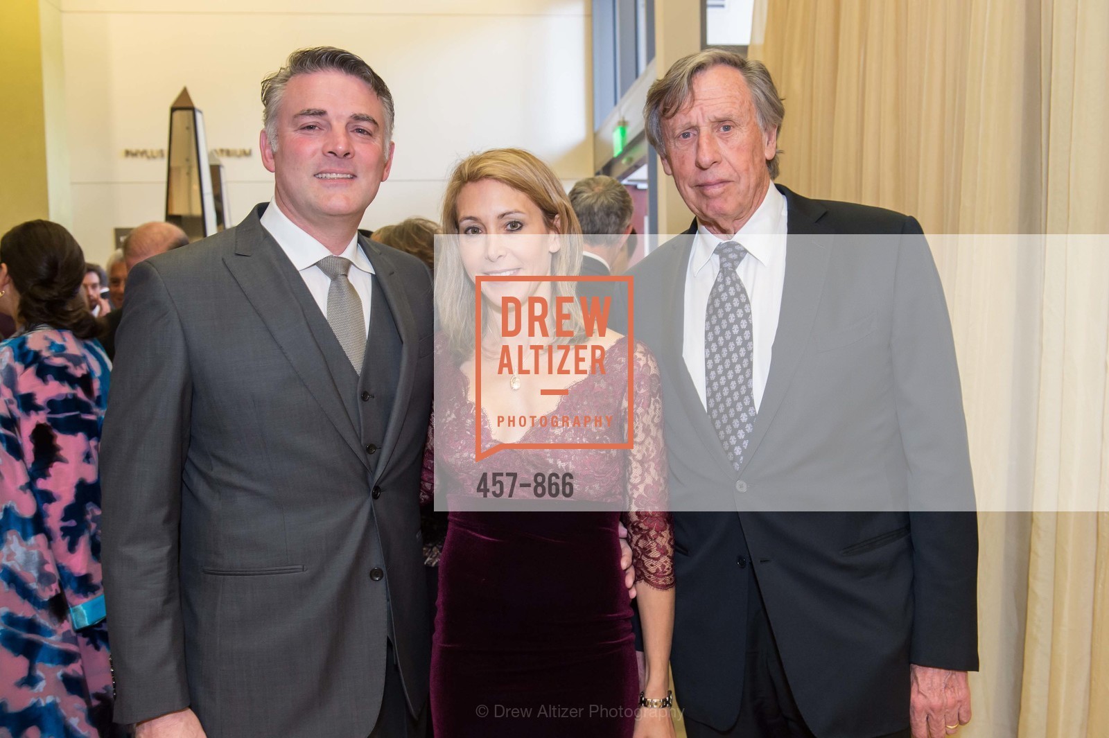 Alain Bourgade, Eileen Blum Bourgade, Richard Blum, The 2015 CONSERVATORY Gala, US, March 25th, 2015, Photo #457-866 Alain Bourgade, Eileen Blum Bourgade, Richard Blum, Photo #457-866