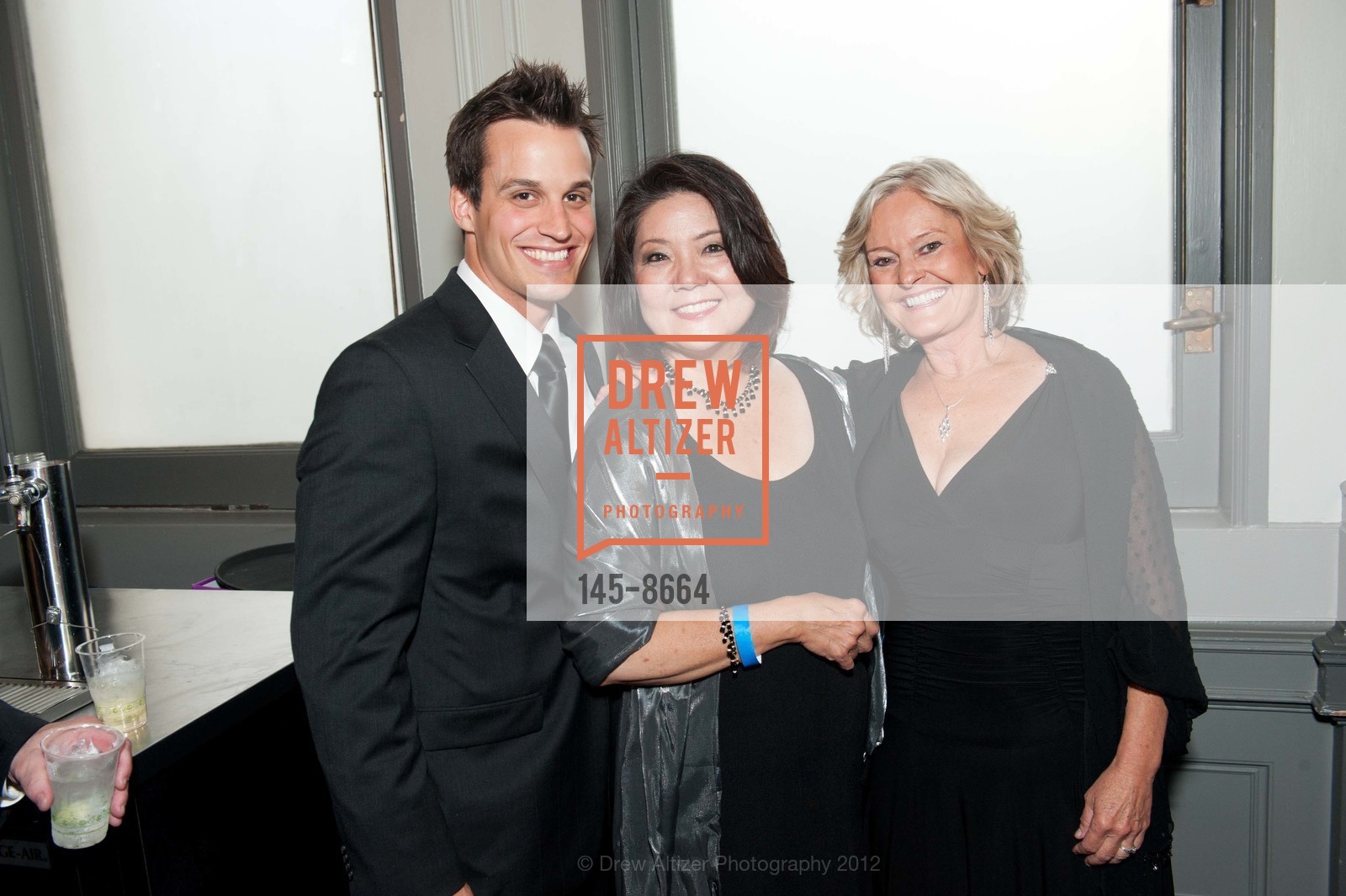 Miles Haefner, Heidi Pond, Kathleen Cole, GLIDE Third Annual Legacy Gala, US, July 28th, 2012, Photo #145-8664 Miles Haefner, Heidi Pond, Kathleen Cole, Photo #145-8664