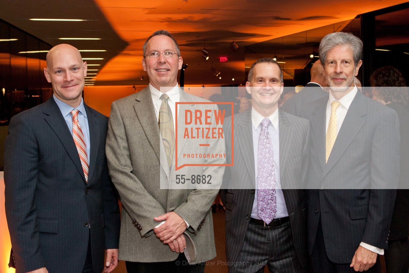 Rand Suffolk, Martin Webb, Charles Venable, Hector Rivero Borrell, Dinner for the Association of Art Museum Directors (AAMD), US, January 16th, 2012, Photo #55-8682 Rand Suffolk, Martin Webb, Charles Venable, Hector Rivero Borrell, Photo #55-8682