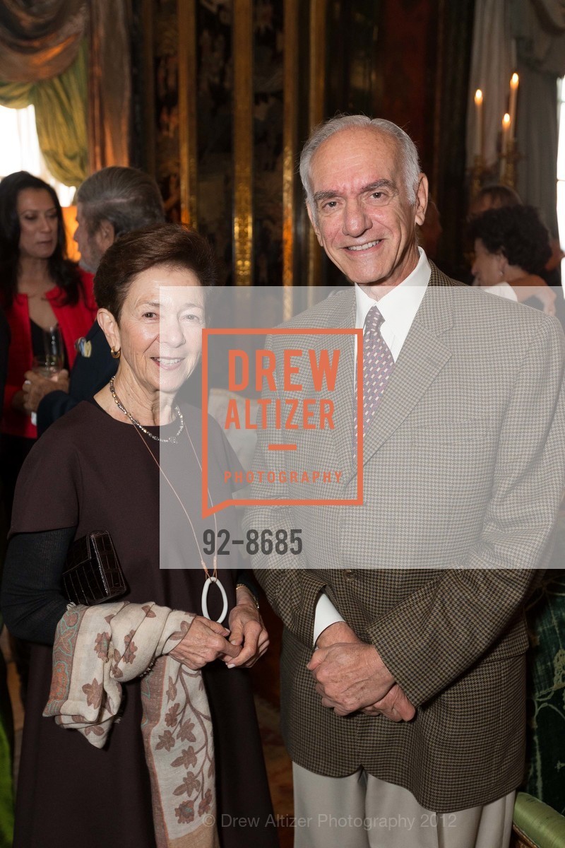Roselyne Swig, Bob Maltzer, ANN & GORDON GETTY Host Polish Minister of Culture Waldemar Dabrowski and the Koret Foundation, US, September 5th, 2012, Photo #92-8685 Roselyne Swig, Bob Maltzer, Photo #92-8685