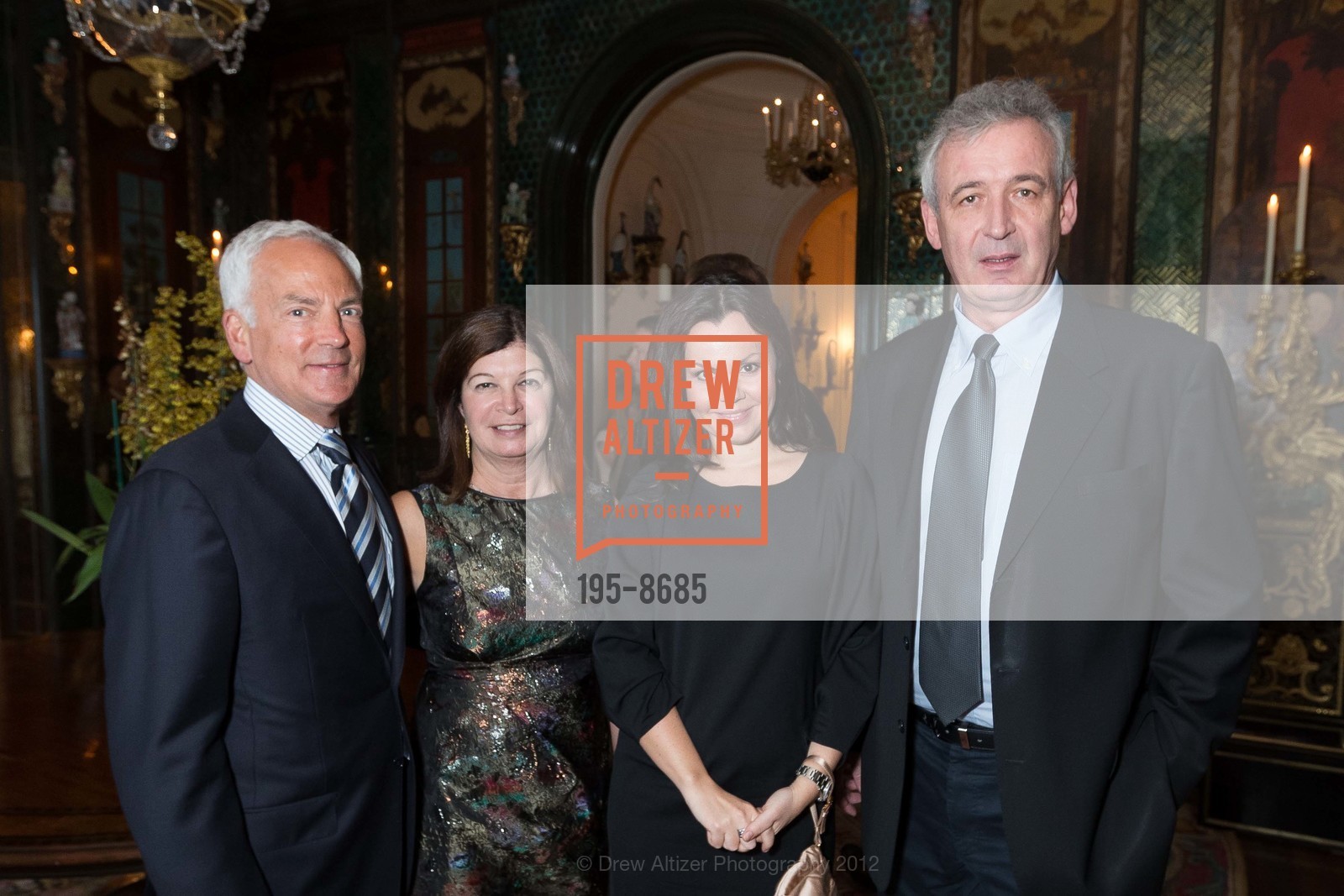 Jeff Farber, Barbara Walkowski, Aleksandra Kurzak, Waldermar Dabrowski, ANN & GORDON GETTY Host Polish Minister of Culture Waldemar Dabrowski and the Koret Foundation, US, September 5th, 2012, Photo #195-8685 Jeff Farber, Barbara Walkowski, Aleksandra Kurzak, Waldermar Dabrowski, Photo #195-8685