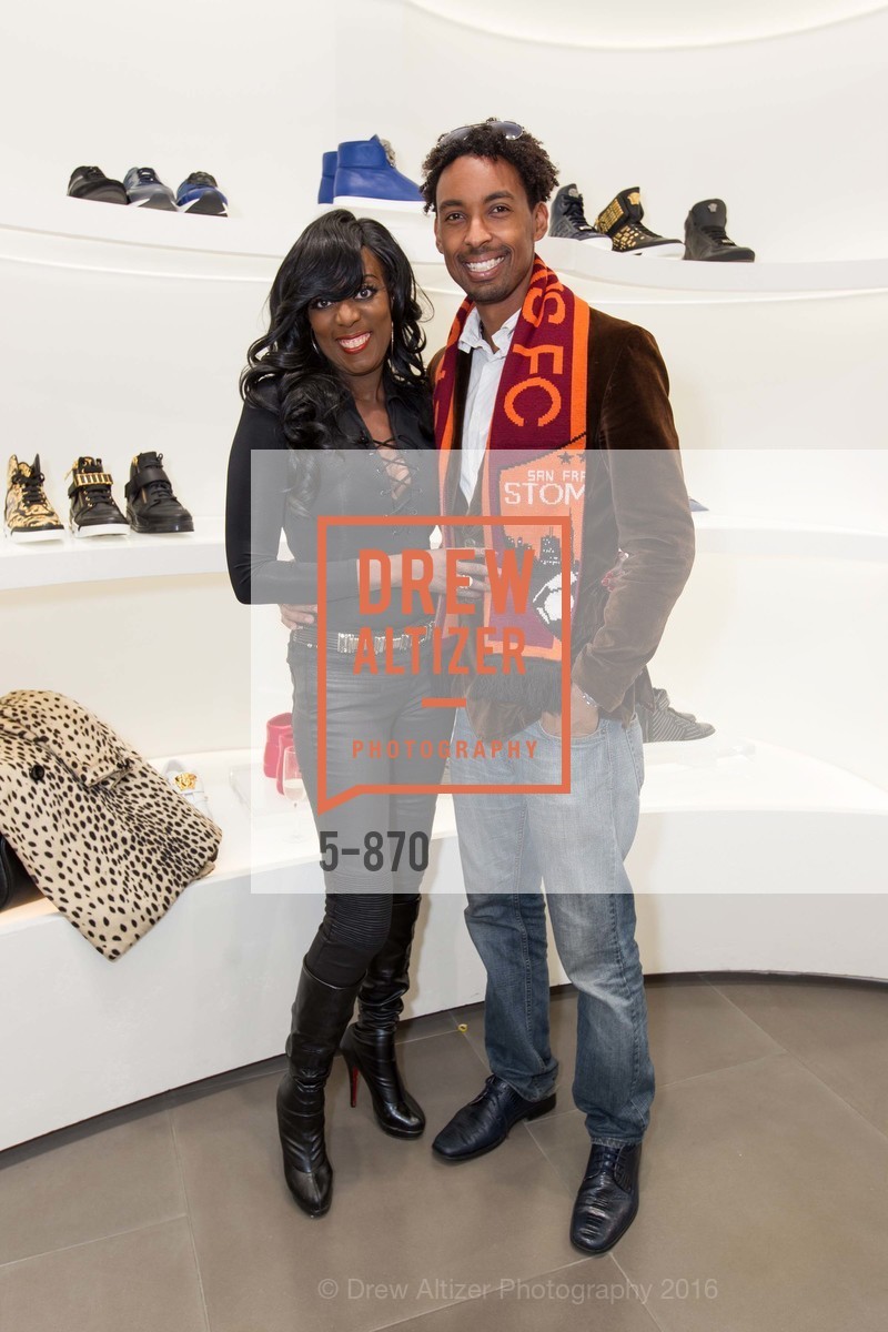 Sonya Bell, Dupree Gant, Versace x Super Bowl Event 2.5, VERSACE, SAN JOSE BOUTIQUE - WESTFIELD VALLEY FAIRE, February 5th, 2016, Photo #5-870 Sonya Bell, Dupree Gant, Photo #5-870