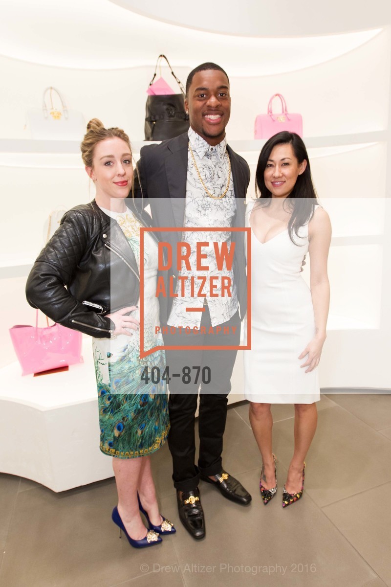 Caitlyn Welch, Allen Robinson, Melody McGuire, Versace x Super Bowl Event 2.5, VERSACE, SAN JOSE BOUTIQUE - WESTFIELD VALLEY FAIRE, February 5th, 2016, Photo #404-870 Caitlyn Welch, Allen Robinson, Melody McGuire, Photo #404-870