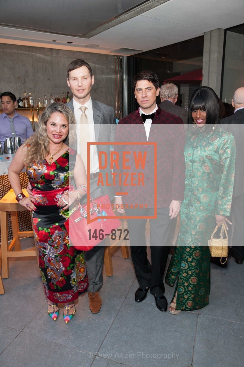Rada Katz, Ivan Bekichev, Aubrey Brewster, Pernella Sommerville, AUBREY BREWSTER'S Chinoiserie Birthday Bash, US, March 25th, 2015, Photo #146-872 Rada Katz, Ivan Bekichev, Aubrey Brewster, Pernella Sommerville, Photo #146-872