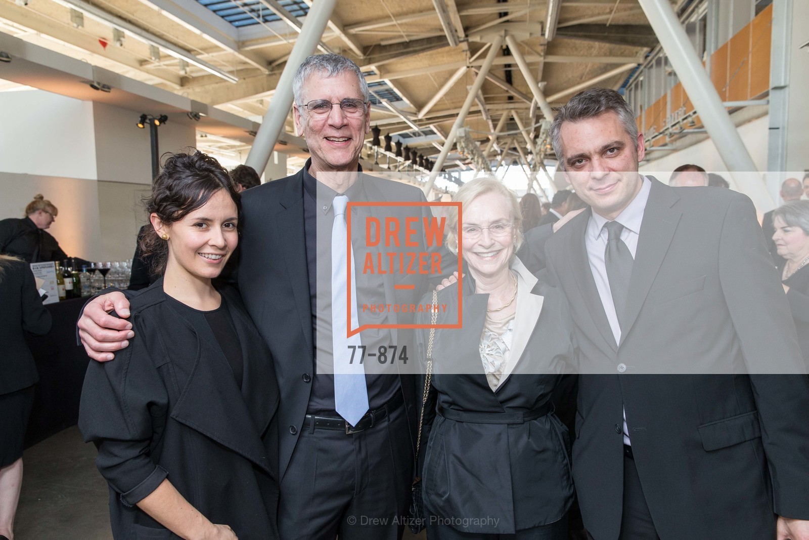 Juana Berrio, Steve Beal, Judy Timken, Anthony Huberman, Black is the New Black: CCA Gala Alumni Fashion Show, US, March 26th, 2015, Photo #77-874 Juana Berrio, Steve Beal, Judy Timken, Anthony Huberman, Photo #77-874
