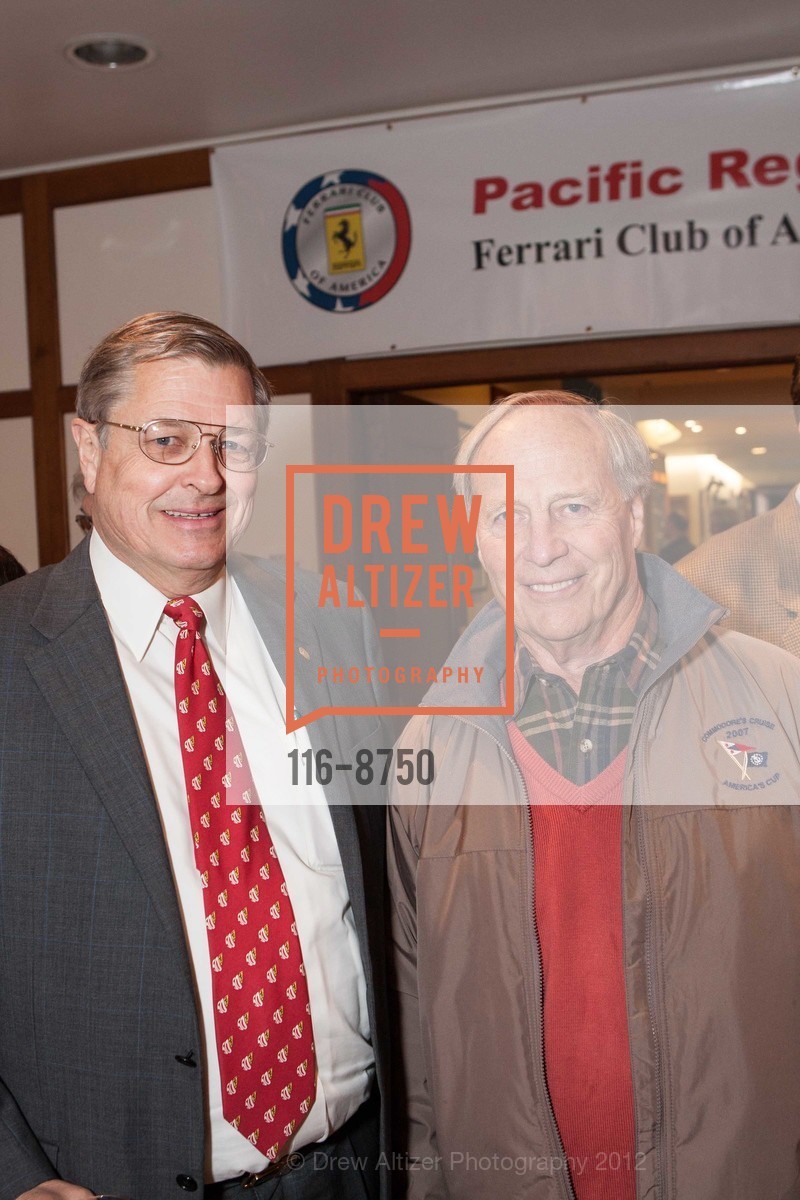 John Hurabiell, Cavey Allen, Ferrari Club of America 50th Anniversary Celebration, San Francisco Yacht Club. 98 Beach Road, September 25th, 2012, Photo #116-8750 John Hurabiell, Cavey Allen, Photo #116-8750