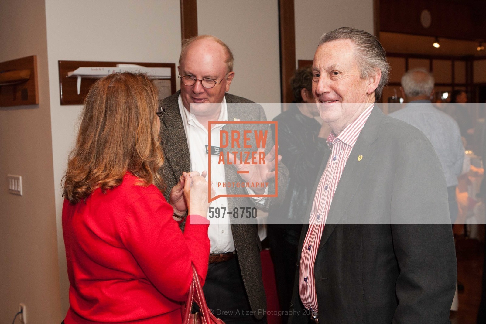 Belinda Steyer, Randy Steyer, Tom Quigg, Ferrari Club of America 50th Anniversary Celebration, San Francisco Yacht Club. 98 Beach Road, September 25th, 2012, Photo #597-8750 Belinda Steyer, Randy Steyer, Tom Quigg, Photo #597-8750