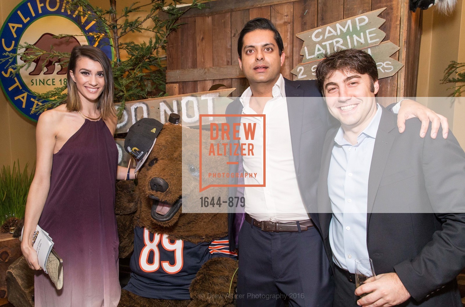 Alex Gurevich, Elise Gabriel, Sunny Dhillon, The Giving Back Fund’s Big Game Big Give - Super Bowl L, Private Residence. bbrand@givingback.org, February 6th, 2016, Photo #1644-879 Alex Gurevich, Elise Gabriel, Sunny Dhillon, Photo #1644-879